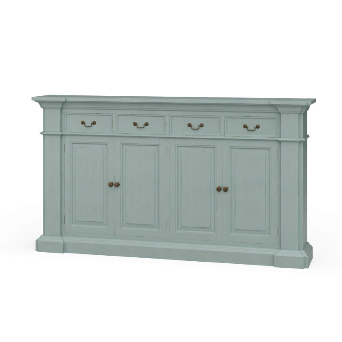 Roosevelt 4 Door 4 Drawer Sideboard Dining Storage Blue 2 Roosevelt 4 Door 4 Drawer Sideboard Dining Storage Blue 2