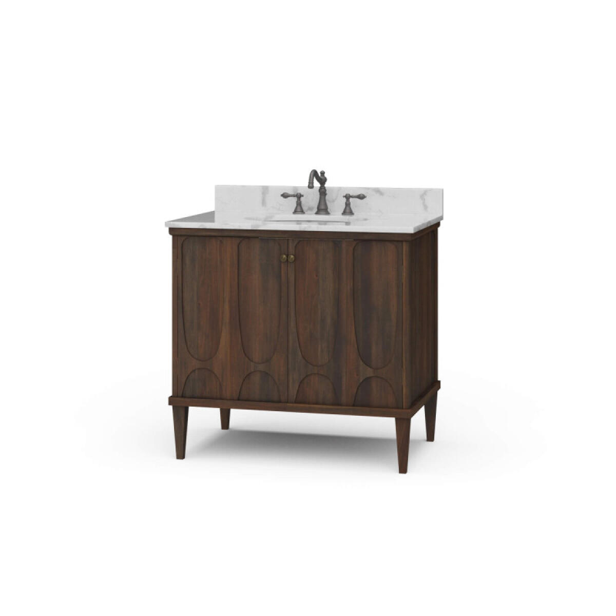 94b5a890dbed936520817585fc60445d Eclipse Single Vanity W/ Sink & Marble Top - Image 1