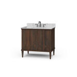 Eclipse Single Vanity W/ Sink & Marble Top