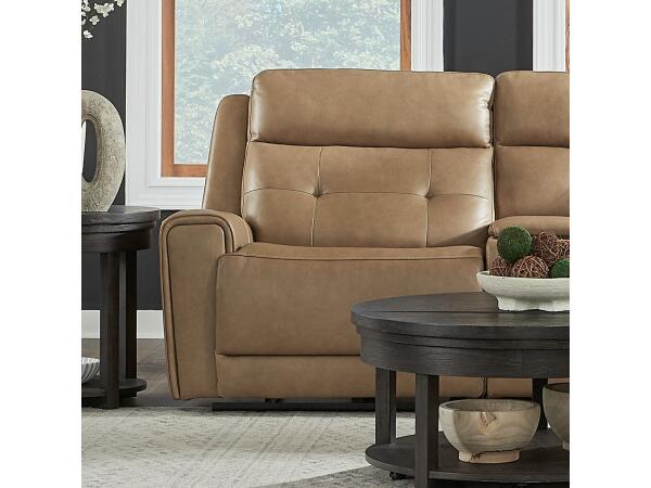 Carrington L Arm Recliner P3 & ZG – York Sand Recliners Brown