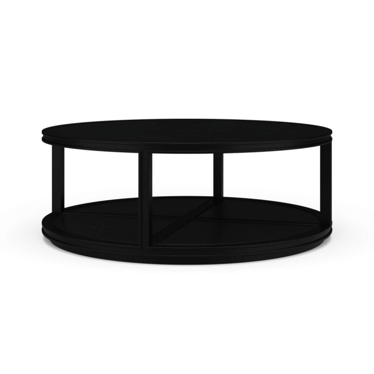 94dc120e89853073b5d3d9e91965e3ae Cohan Round Coffee Table W/ Rattan - Image 1