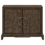 Lexington Park 2 Door Accent Cabinet Dining Storage Brown 18