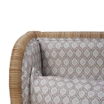 Hampton Rattan Wing Chair - Image 8