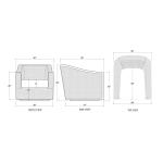 Victor Swivel Chair - Image 9