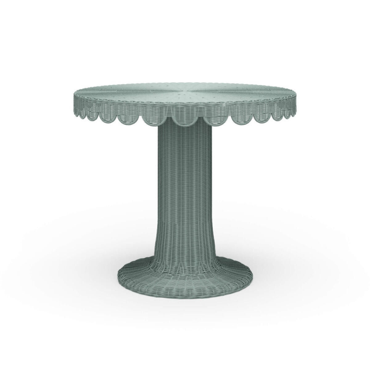 95271186c0241971c13262caa38d32a7 Scalloped Round Bistro Table - Image 1