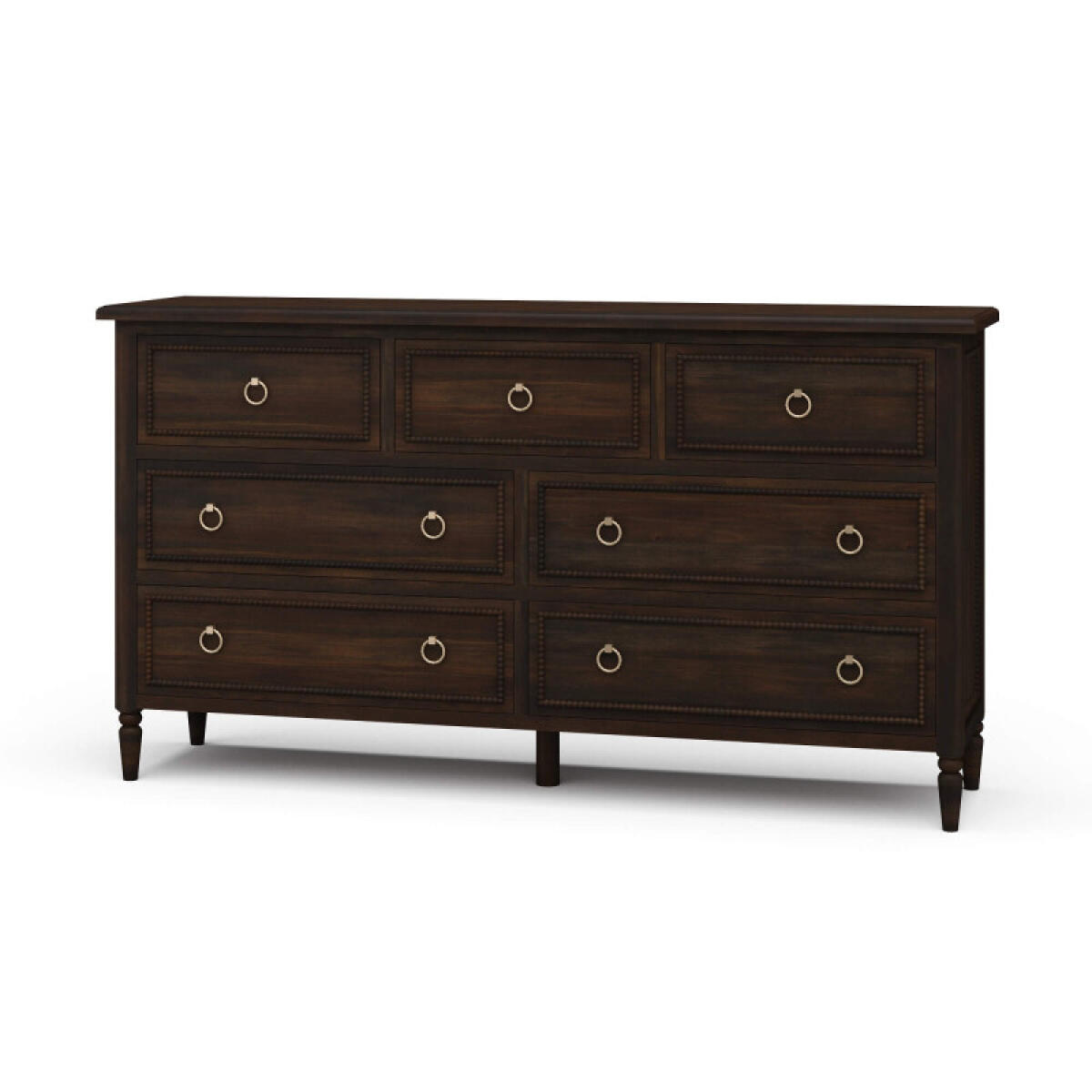 9540bf3cebc946b8f6e34a0490ff424e Cholet 7 Drawer Dresser - Image 1