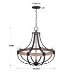 Dubois, 8 Lt Chandelier - Image 10
