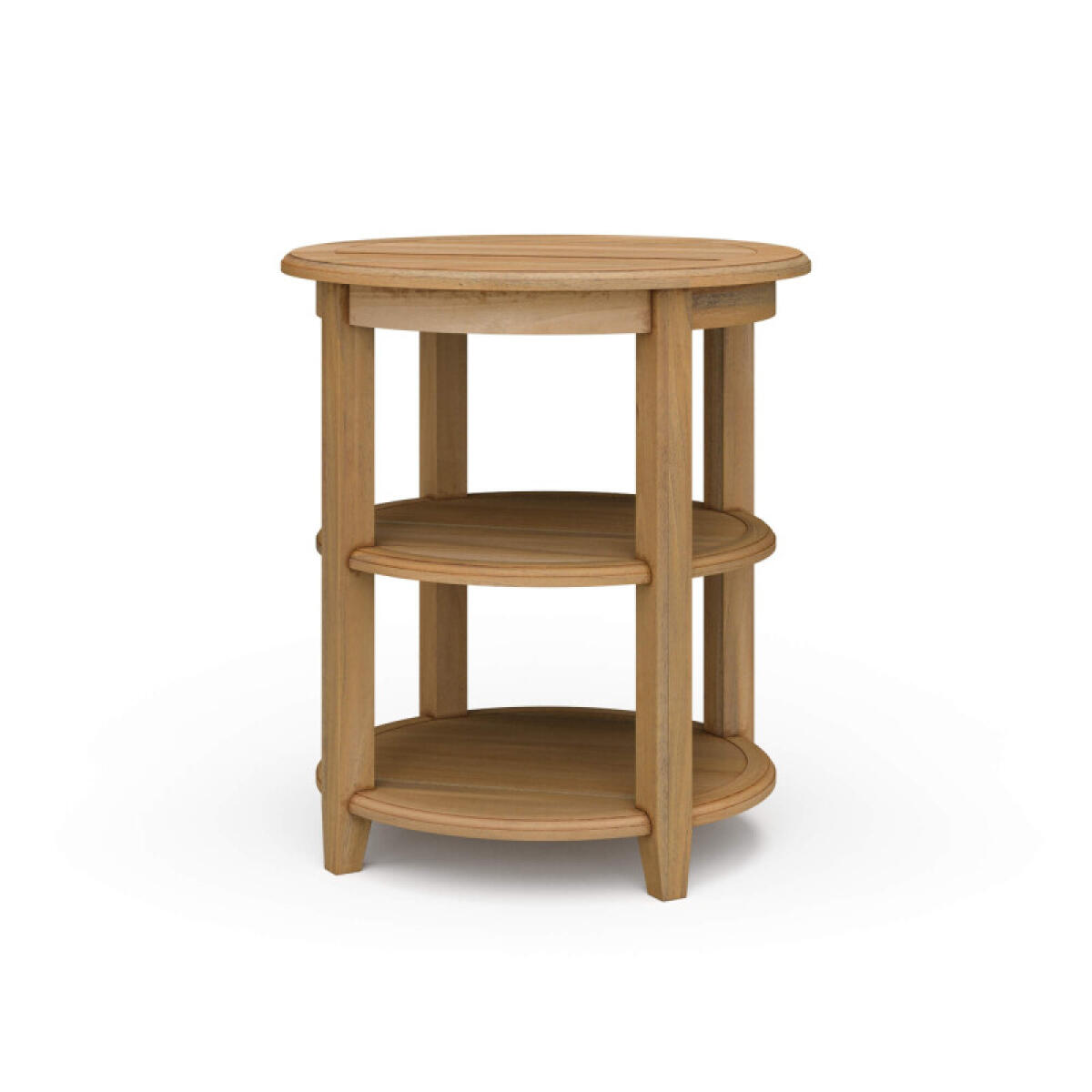 954afac0eb4a577796cfcbffa4e728f2 Luna Round 3 Tier Side Table - Image 1