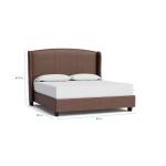 Paris Leather Upholstered Bed - Image 5