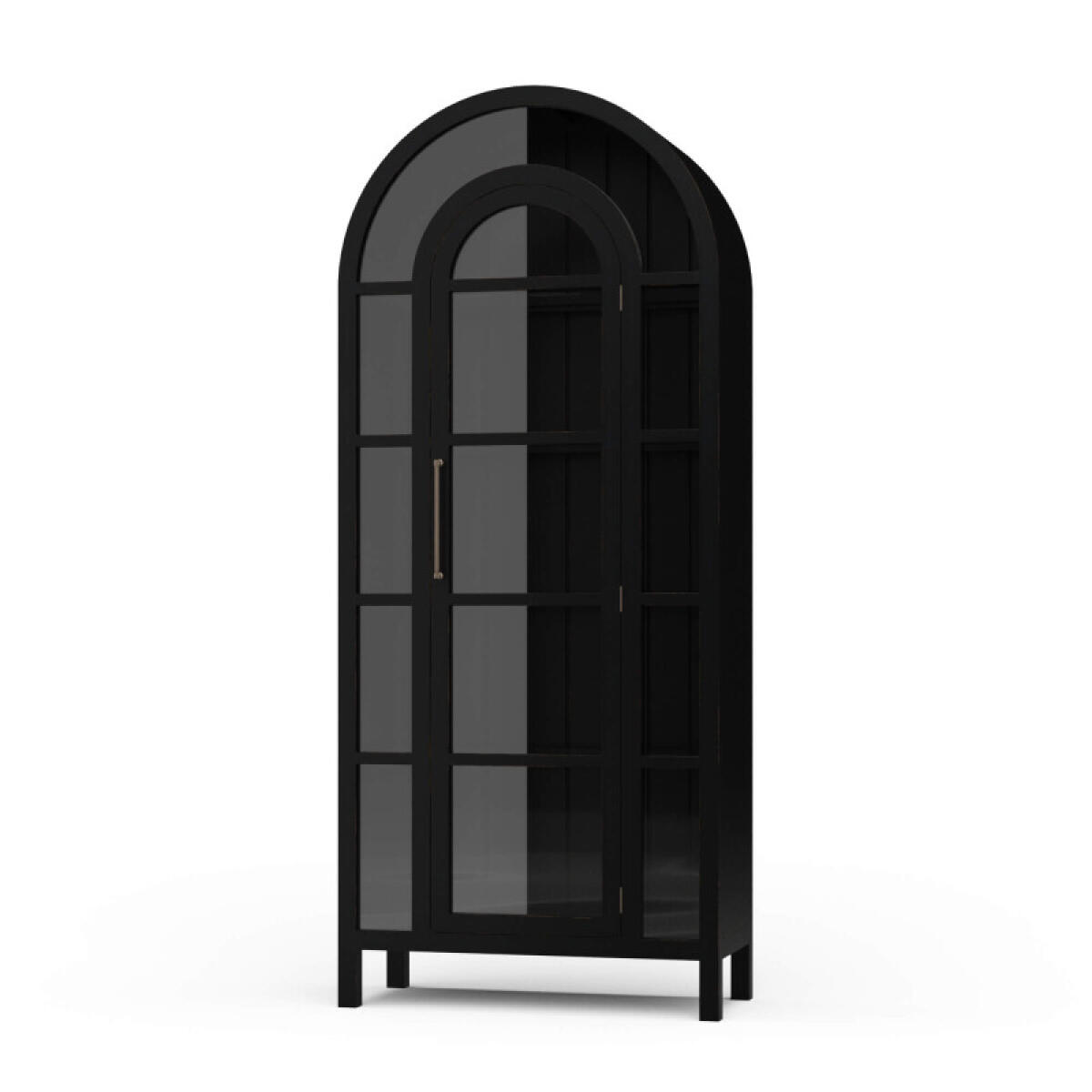 9592c4737eb3b8fe4594803d5cc68866 Vannes Display Cabinet W/ Glass Shelves - Image 1