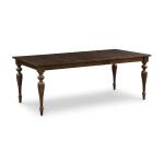Amelia Maple Rectangle Dining Table with Leaf