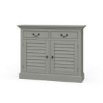 Shutter Narrow Sideboard Dining Storage Bramble 12