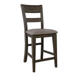 Double Bridge 6 Piece Gathering Table Set Dining Sets Brown 10