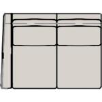 Sectionals 920 Whitaker Sectional Sectionals Bradington-Young 21