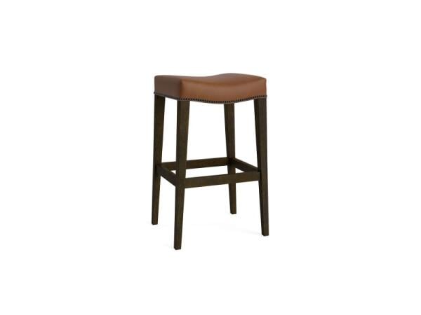Vail Leather Saddle Bar Stool Barstools Barstools