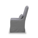 Sierra Slipcovered Dining Chair W/ Castors - Image 7