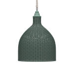 Hampton Rattan Pendant Extra Large Lighting Bramble 12