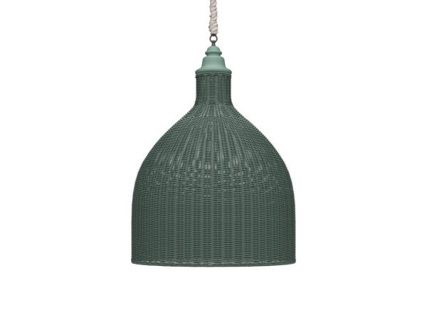 Hampton Rattan Pendant Extra Large Lighting Bramble