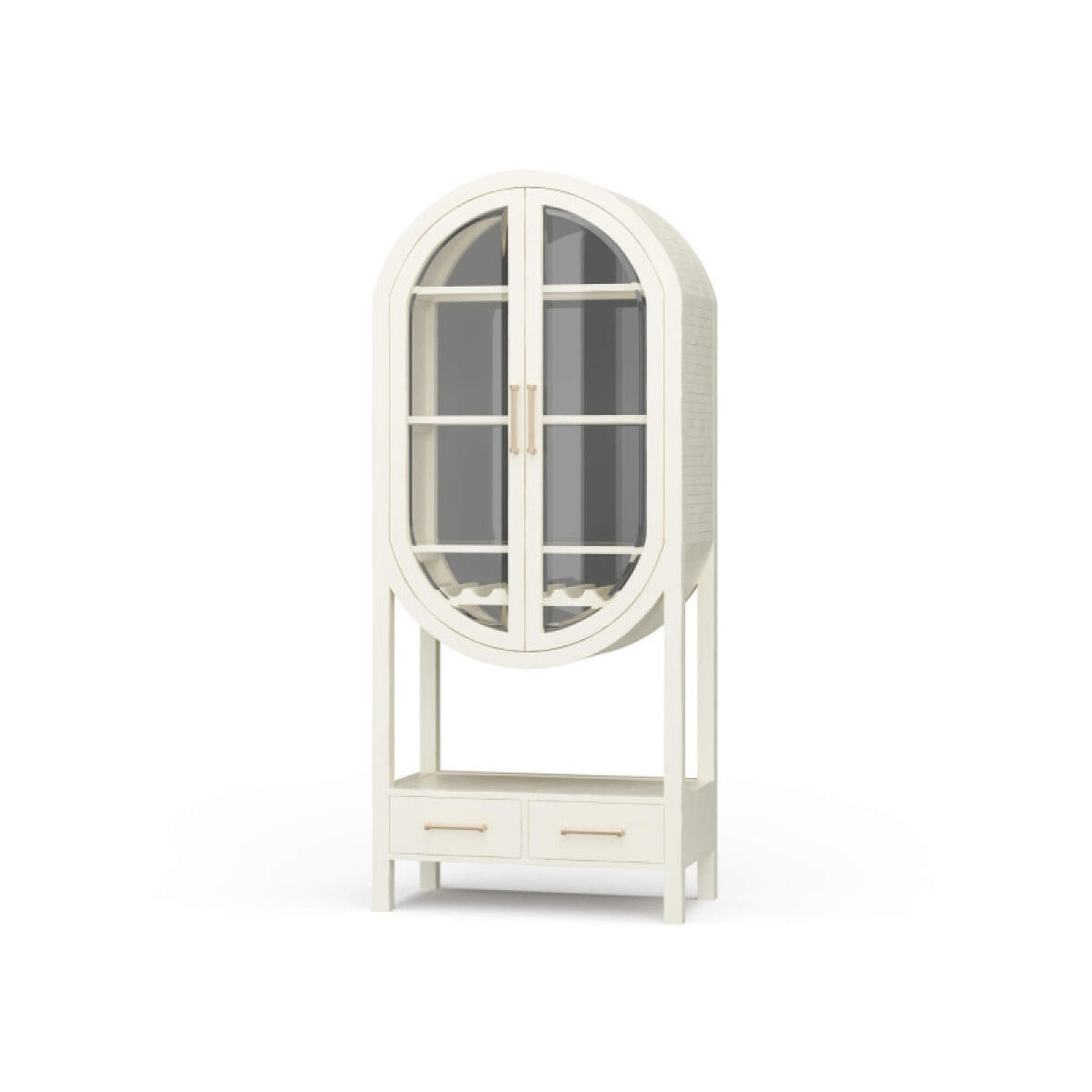 96036bfa38229e0f89b66dfdb1ee4b74 Napa Wine Cabinet W/ Mirrored Back - Image 1