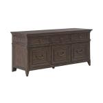 Paradise Valley Credenza Office Storage Brown 16