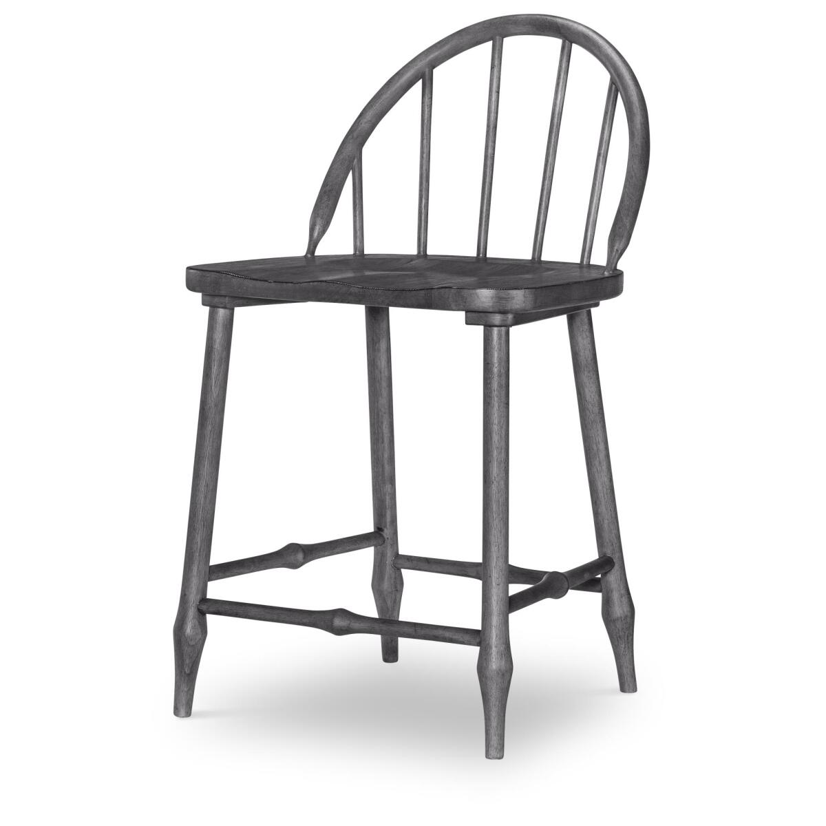 9618cbf7d725e2694f00f29e4885902f Windsor Counter Height Chair Kettle Black CLH4011-745 - Image 1