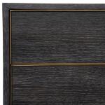 Besos 4 Drawer Chest Chests Black 18