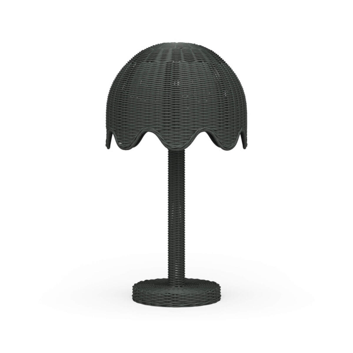 Scalloped Rattan Table Lamp Lighting Bramble 2 Scalloped Rattan Table Lamp Lighting Bramble 2