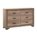 Sun Valley 6 Drawer Dresser Dressers Brown 9