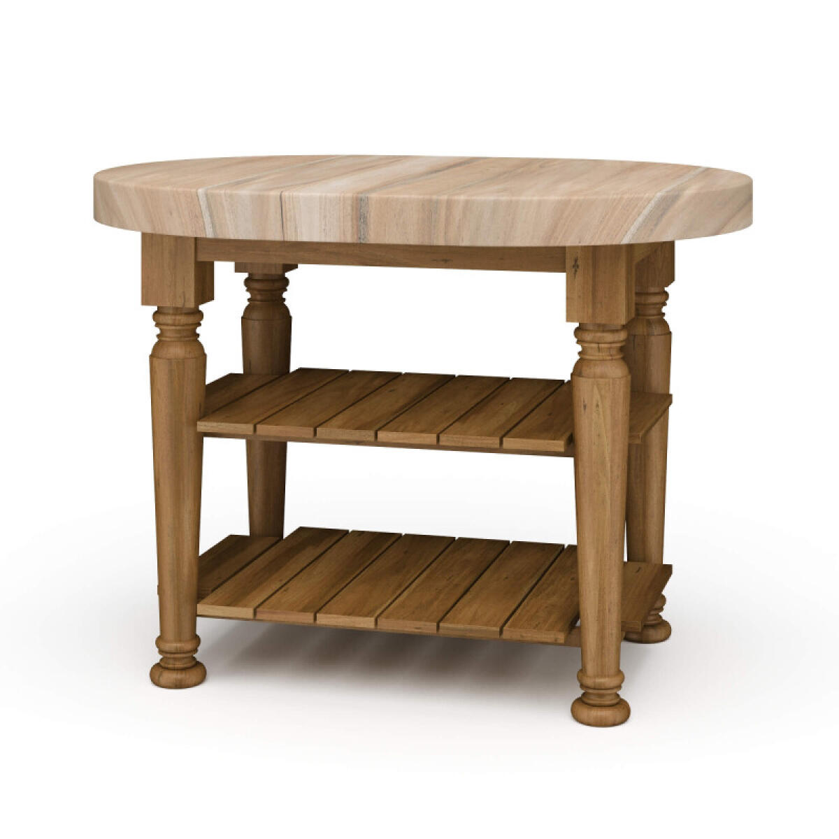96942079aa1436be8614d67ab08a658e Farmhouse Butcher Block Kitchen Island - Image 1
