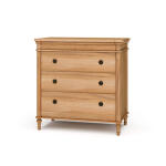 Kelly 3 Drawer Bedside Table