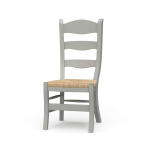 Peg & Dowel Ladder Back W/ Rush Seat - Image 3