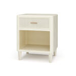 Lexington 1 Drawer Bedside Table W/ Rattan