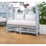 Rabana High Back Rattan Loveseat - Image 12