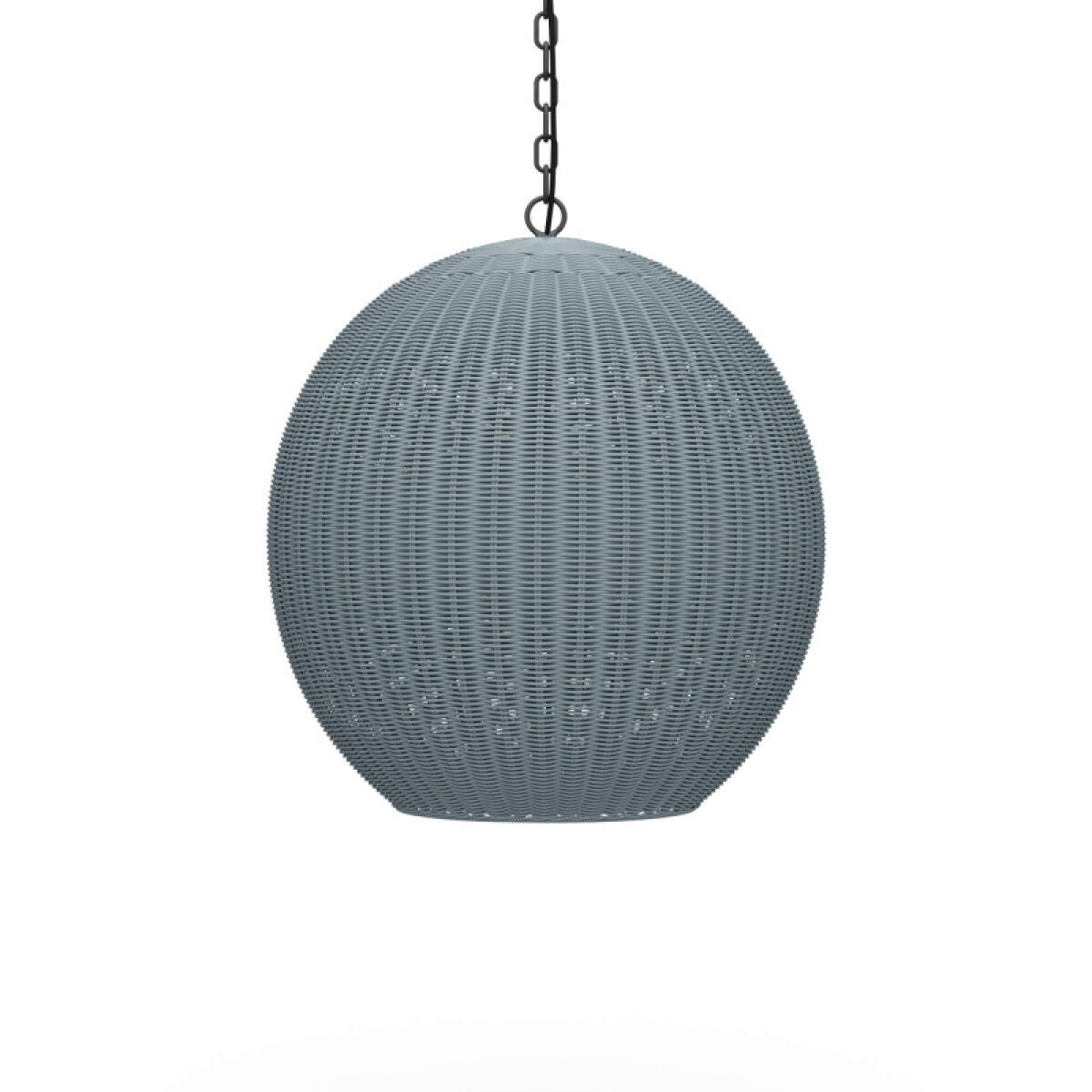 973e6b8e22414c421b96df255df7220c Ball Rattan Pendant - Image 1