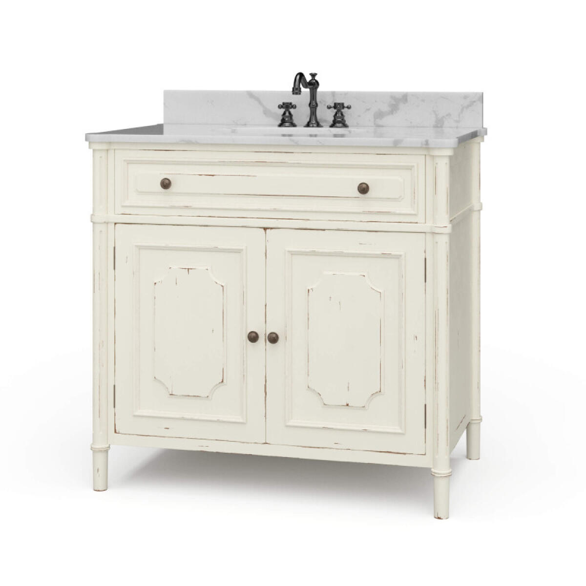 97593195d48a167db254ace0b98f2466 Nantes Single Vanity W/ Sink & Marble Top - Image 1
