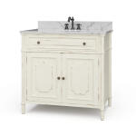 Nantes Single Vanity W/ Sink & Marble Top
