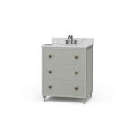 Kraton Single Vanity W/ Sink & Marble Top