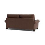 True Custom™ True Custom® Leather Large Roll Arm Studio Sofa - Image 4