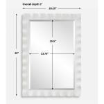 Haya Mirror, White - Image 8
