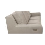 Somers Leather Track Arm Reclining Sofa - Image 9