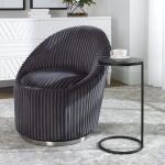 Brunei Accent Table, Bronze - Image 8