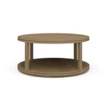 Cohan Coffee Table Small W/ Wood Shelf - Image 5