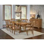 Bennett Trestle Table – BENSQ6300 Dining Tables A-America 6