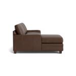 Carolina Leather Track Arm Chaise Sectional Sectionals Bassett Furniture 12