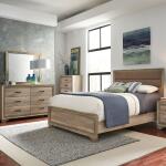Sun Valley Twin Uph Bed, Dresser & Mirror