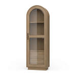 Vannes Single Door Display Cabinet