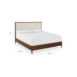Copenhagen Upholstered Bed - Image 4