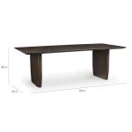 Dresden Rectangle Dining Table Dining Tables Bassett Furniture 15