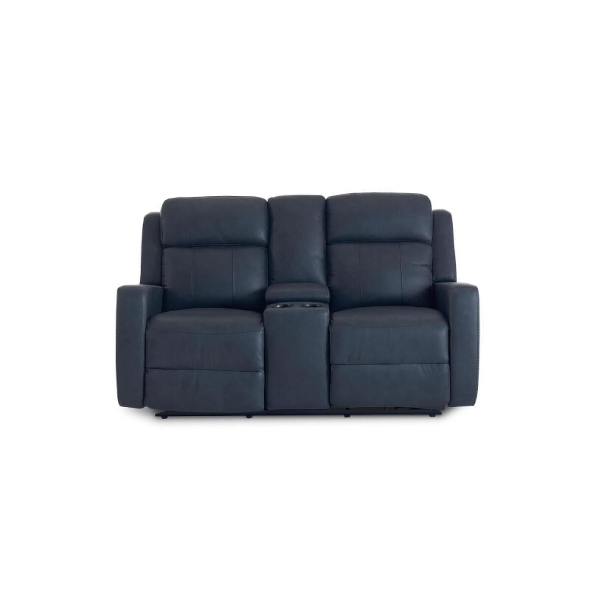 Norwood Leather Power Reclining Loveseat with Center Console Recliners Bassett Furniture 2 Norwood Leather Power Reclining Loveseat with Center Console Recliners Bassett Furniture 2