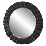 Caribou Round Mirror Mirrors Black 12